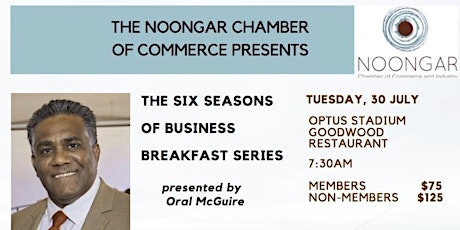 Noongar Chamber - "Six Seasons of Business Breakfast Series" - Makuru primary image