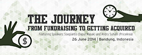 Tech In Asia Meetup Bandung: from fundraising to getting acquired primary image