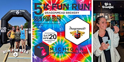 Primaire afbeelding van 5k Beer Run x Munchies Run | 2024 Michigan Brewery Running Series