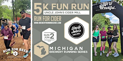 Imagen principal de 5k Beer Run x Uncle John's Orchard Run|2024 Michigan Brewery Running Series