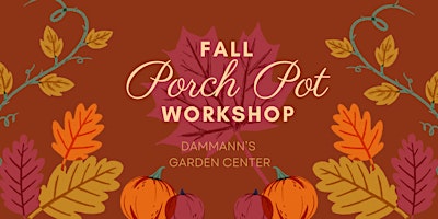 Fall Porch Pot Workshop primary image