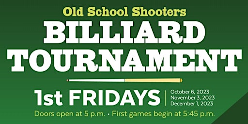 Imagem principal do evento Old School Shooters Billiard Tournament