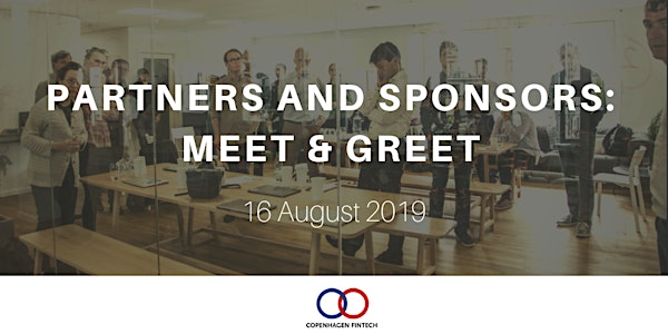 Partners & Sponsors Meet & Greet 