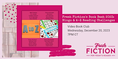 Fresh Fiction's Book Bash 2023: Bingo & A-Z Reading Challenges primary image