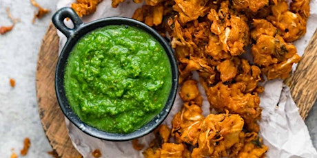 The art of cooking & pairing Bhajis, Samosas with Local, beer, cider & wine primary image