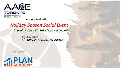 Hauptbild für Holiday Season Social Event - Dec 14th 2023