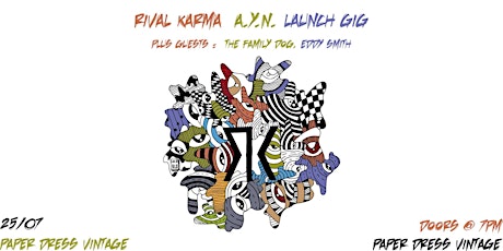 Rival Karma E.P. Launch + After Party. Feat. The Family Dog+Eddy Smith  primary image