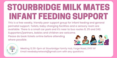 Primaire afbeelding van Milk Mates Infant Feeding Support - Stourbridge