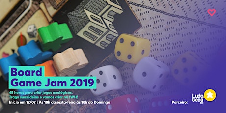 Imagem principal do evento Board Game Jam 2019