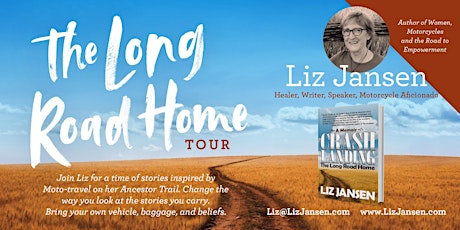 Liz Jansen Long Road Home Book Tour—Island Motorcycle Company  primary image