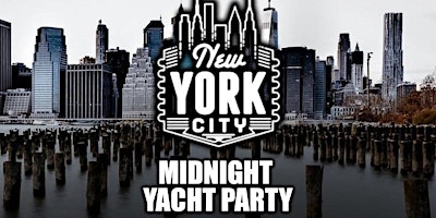 NYC Friday Spring Midnight Yacht Party Cruise Skyport Marina Jewel 2024 primary image