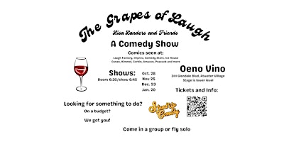 Grapes  of Laugh Comedy Show primary image