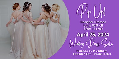 Primaire afbeelding van Opportunity Bridal - Wedding Dress Sale - Thunder Bay