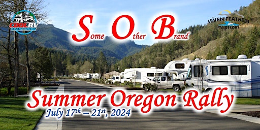 Imagem principal do evento 2024 Cool RV Everything SOB Summer Oregon Rally