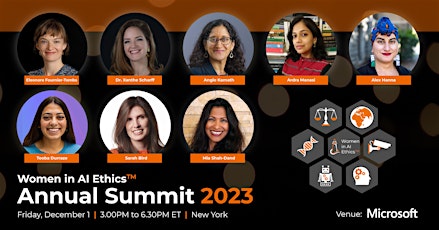 Women in AI Ethics Annual Summit - 2023 primary image