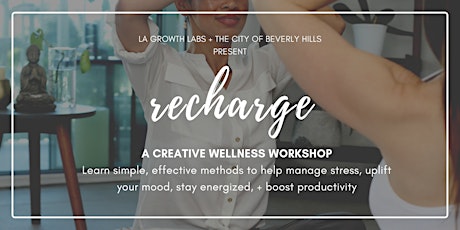 Recharge: A Creative Wellness Workshop primary image