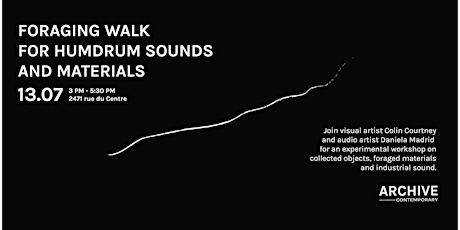 Foraging Walk for Humdrum Sounds and Materials