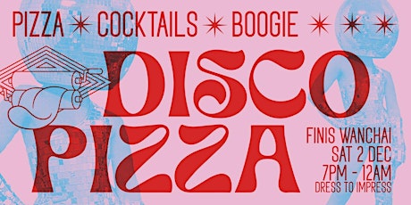 We invite you all into a disco dance & pizza affair on this Saturday! primary image