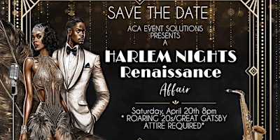 Harlem Nights Renaissance Affair primary image