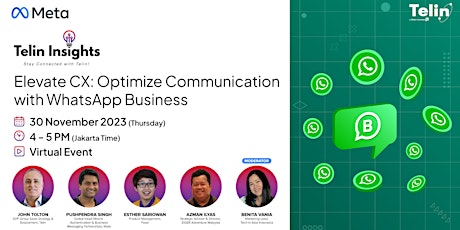 Elevate CX: Optimize Communication with WhatsApp Business primary image