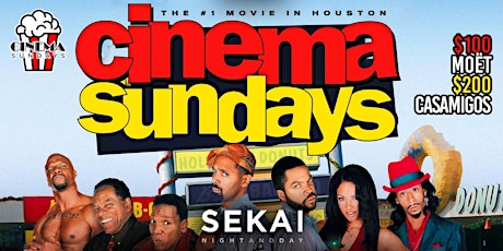 CINEMA SUNDAYS @ SEKAI