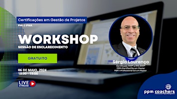 Hauptbild für Workshop de Certificações em Gestão de Projetos (Ref.ª WPM2402)