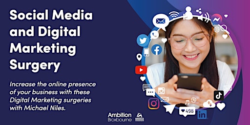 Primaire afbeelding van Social Media and Digital Marketing Surgery