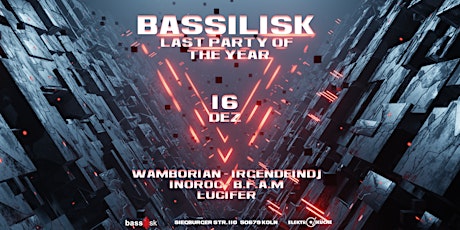 Bassilisk Last Party Of The Year primary image