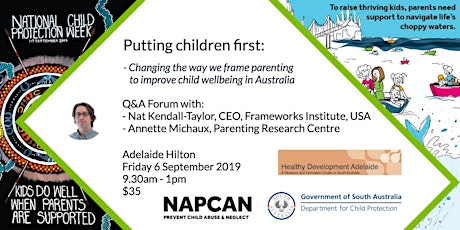 National Child Protection Week Q&A Forum, Adelaide   primary image
