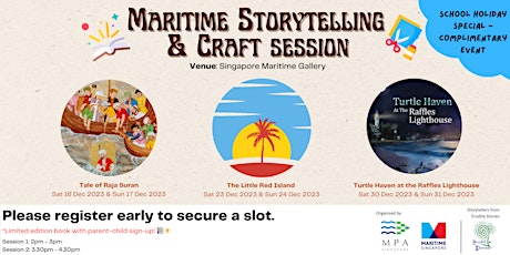 Maritime Storytelling & Craft Session primary image