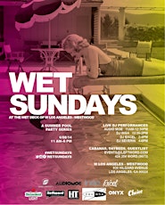 WET Sunday Pool Party In Collaboration with Equinox primary image