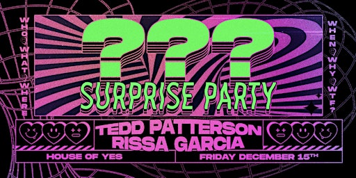 SURPRISE PARTY!? · Tedd Patterson · Rissa Garcia primary image