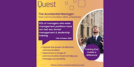 The Accidental Manager: your communication skills unleashed primary image