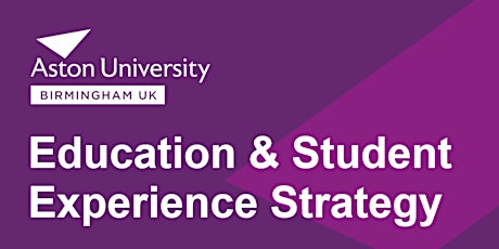 Education and Student Experience Strategy Workshop (Online/ Apprentices) primary image