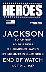 TPD FIT Hero Workout: Jackson primary image
