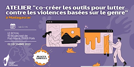 Image principale de ATELIER : co-créer les outils pour lutter contre les VBG à Madagascar