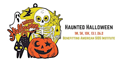 Primaire afbeelding van Haunted Halloween 1M 5K 10K 13.1 26.2-Save $2