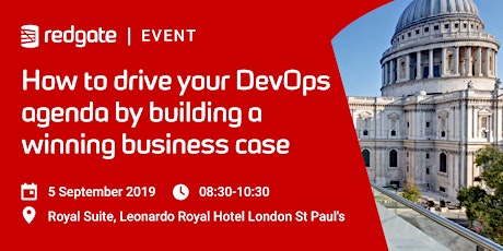 Breakfast Briefing: How to drive your DevOps agenda by building a winning business case primary image