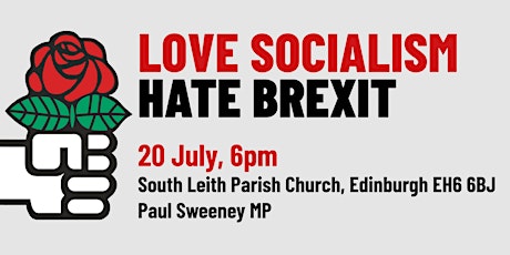 Love Socialism Hate Brexit - Edinburgh primary image