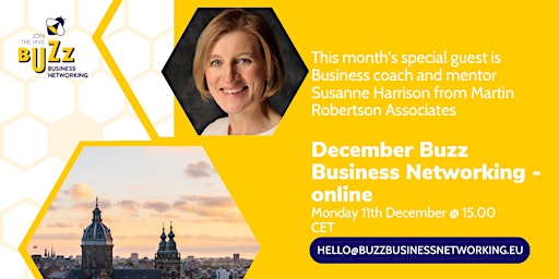 December Buzz Business Networking - Online primary image