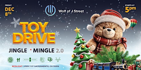 Immagine principale di Jingle and Mingle 2.0 - A Toy Drive and Networking Event 