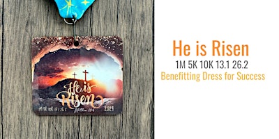 Primaire afbeelding van He is Risen 1M 5K 10K 13.1 26.2-Save $2