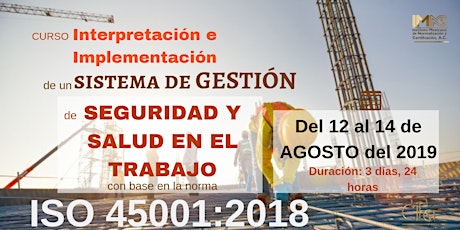 Imagen principal de INTERPRETACIÓN E IMPLEMENTACIÓN DE UN SG DE SAST CON ISO 45001:2018