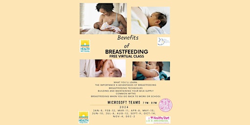 Imagen principal de Benefits of Breastfeeding - English