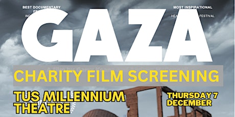 Immagine principale di Gaza - Charity documentary screening (Limerick) 