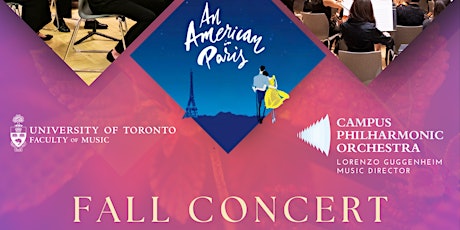 Fall Concert 2023: UofT Campus Philharmonic Orchestra primary image