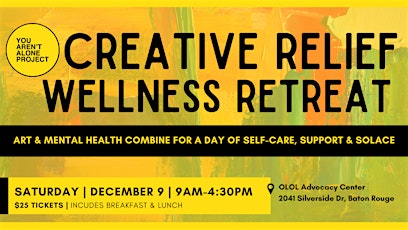 Primaire afbeelding van Fall Creative Relief Wellness Retreat