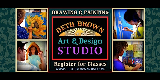 Saturdays-Drawing and Painting Class Registration. In-Person Studio Lessons primary image