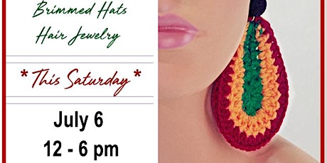 2251 Florin Jewelry and Headwear Sale / July 6 / 12 - 6 pm / Free