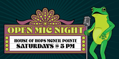 Primaire afbeelding van Open Mic Night at House of Hops Midtown